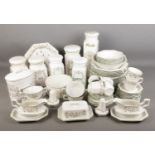 A large quantity of Johnson Brothers Eternal Beau dinnerware and tablewares.