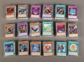 A large quantity of Yu Gi Oh trading cards, mostly containing 2020 1st edition cards, over 1200