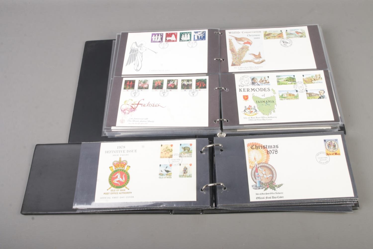 Two albums of Isle of man first day covers, 148 examples. - Image 3 of 4