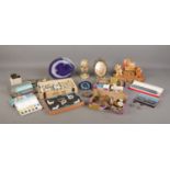 A large quantity of collectables, to include boxed set of Wade Whimsies, Winsor & Newton sketchers