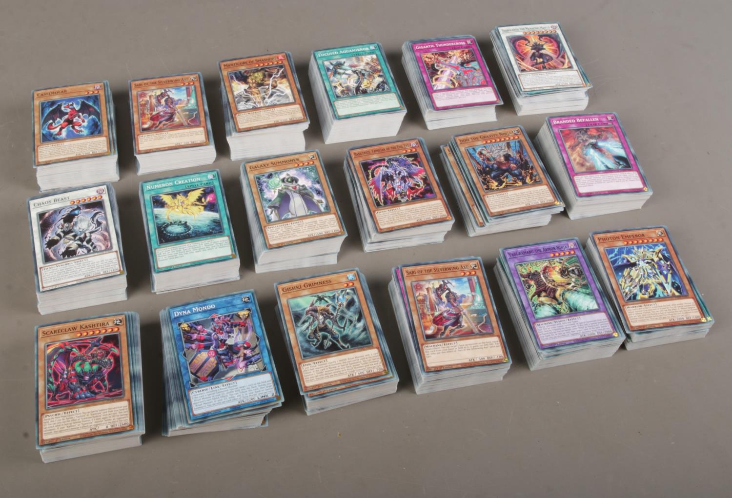 A large quantity of Yu Gi Oh trading cards, mostly containing 2020 1st edition cards, over 1200 - Image 2 of 2
