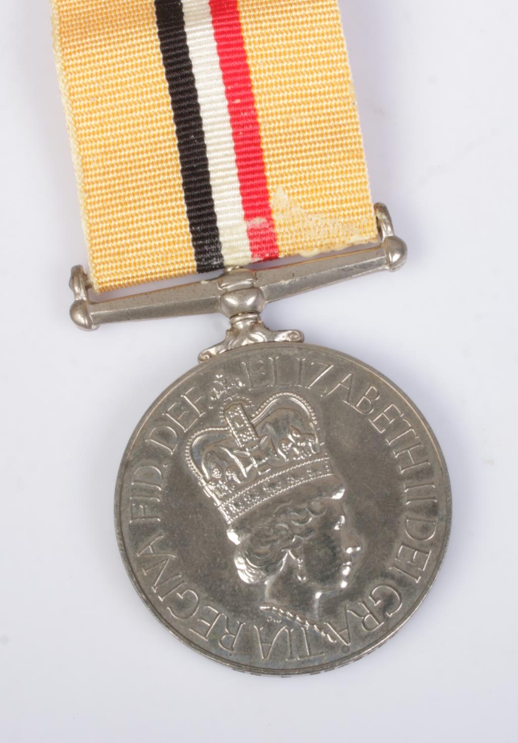 A Queen Elizabeth II Iraq Campaign Medal awarded to 464072409 L Bradley, Civilian. Includes original - Image 2 of 3