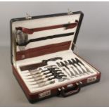 A cased Breitenbach Solingen cutlery set.