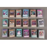 A large quantity of Yu Gi Oh trading cards, mostly containing 2020 1st edition cards, over 1200