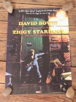A reproduction David Bowie 'The Rise and Fall of Ziggy Stardust and the Spiders from Mars' 1990 18th