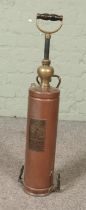 A vintage fire extinguisher by L&G (The Liverpool & Glasgow Fire Appliance Co Ltd).