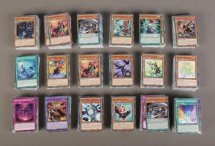 A large quantity of Yu Gi Oh trading cards, mostly containing 2020 1st edition cards, over 1200