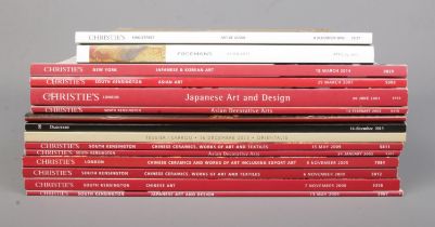 A collection of auction catalogues on Chinese, Japanese and other Asian Art. Mostly Christie's