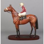A Beswick Connoisseur model of the racehorse Red Rum. Height 33cm.