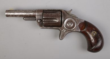 An American Colt 30 New Line five shot pin fire revolver. Total length 15cm. CANNOT POST OVERSEAS.