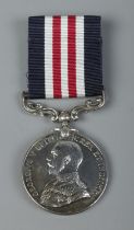 A George V military medal for Bravery In The Field, presented to SPR A E Stanton, RE, 151649.