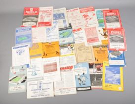 A collection of 1950's Football Programmes to include 1956 Manchester City vs Tottenham Hotspur