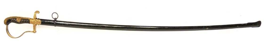 German Third Reich army officer's sword, by W.K.C. Solingen (Weyersberg, Kirschbaum and Co.) with
