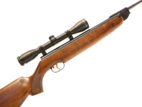 Weihrauch HW95 .177 air rifle, 12 inch break barrel fitted with shroud, serial number 1687465,