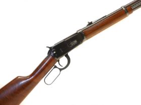 Winchester .357 94AE lever action saddle ring carbine, 16inch barrel with full length magazine,
