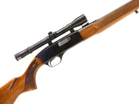 Winchester model 290 .22lr semi auto rifle, 20inch barrel with iron sights and full length