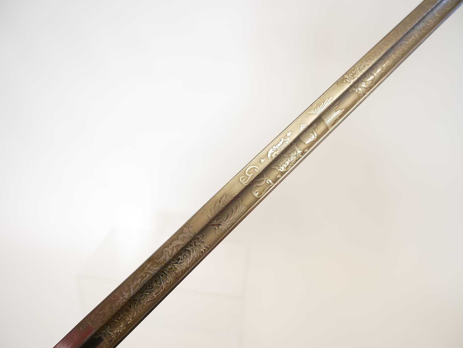 Wilkinson officer's sword, probably an unofficial Indian Cavalry version of the 1912, the ricasso - Image 13 of 18