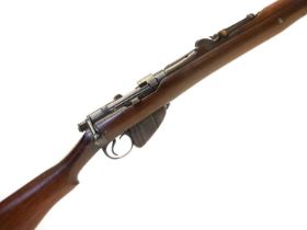 London Small Arms Lee Enfield SMLE MkI converted from a Long Lee Enfield MkI .303 bolt action rifle,
