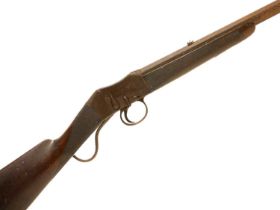 D. Wales .360 No.5 Martini action rook rifle, 26 inch octagonal barrel fitted with windage