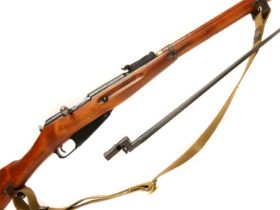 Mosin Nagant 91/30 7.6x54R bolt action rifle, 29.5inch barrel, the receiver with Izhevsk arsenal