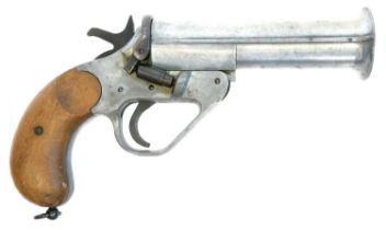 Deactivated British 1" flare pistol