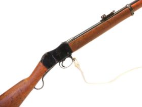 Martini Henry .577 /450 MkII rifle, 32inch barrel secured by two bands, one of which is fitted