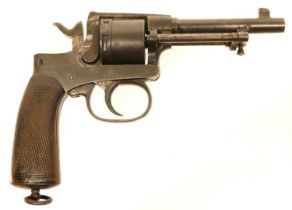 Deactivated Rast & Gasser 8mm Model 1898 8 shot revolver, 4.5inch barrel, serial number 11982, the