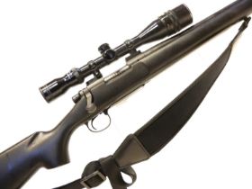 Remington 700 .308 Winchester bolt action rifle, 24.5inch heavy profile barrel, serial number