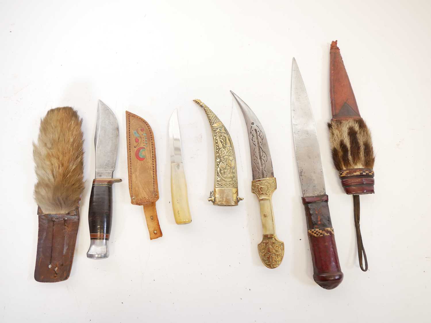 Collection of daggers and knives, including a British RAF Aircrew Mae West / Dinghy Survival Knife - Image 4 of 8