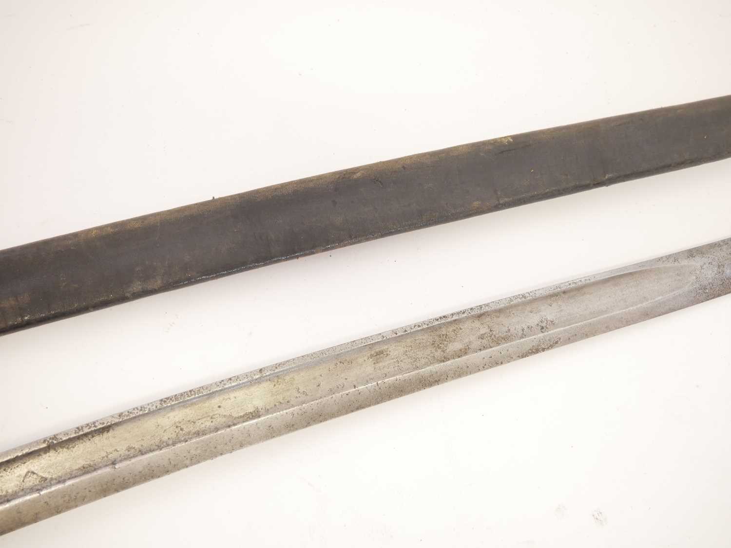 Sharps rifle bayonet and scabbard - Image 4 of 14