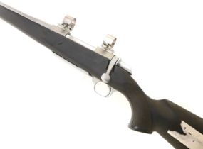 Left hand Browning A- Bolt .300 Winchester Magnum bolt action rifle, 26inch barrel, stainless