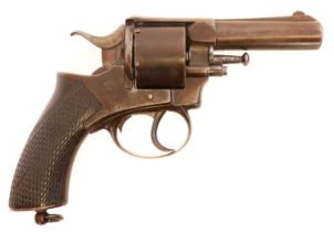 Webley Royal Irish Constabulary .442 revolver, 3.5inch barrel, the frame stamped with a flying