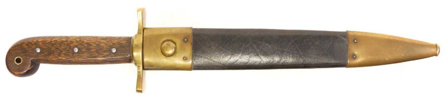 Reproduction US Model 1849 Mounted Rifleman’s knife and scabbard. 49cm long