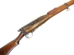 Lee Enfield .303 bolt action L.E.C.I Cavalry Carbine, 20.5inch barrel fitted with folding ladder