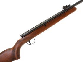 Webley Osprey .22 air rifle, 18.5inch barrel, serial number 05794. No licence required to buy this