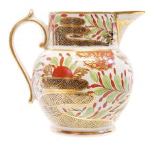 Chamberlains Worcester mug and a finger pattern jug