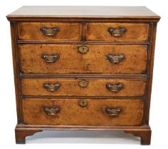 Mid 18th century walnut chest of drawers