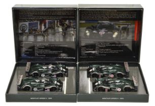 Two Minichamps 1:43 Bentley Speed 8 2003 limited edition double set models