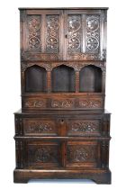 18th century and later carved oak dresser