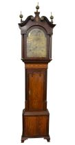 George III 8-day triple weight quarter chiming musical longcase clock