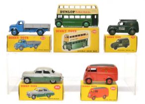Five Boxed Dinky Toys Diecast Vehicles