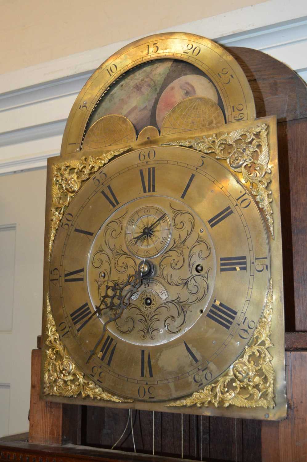 George III 8-day triple weight quarter chiming musical longcase clock - Image 2 of 23