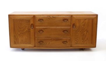 Ercol "Windsor" Golden Elm Sideboard