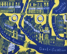 Sir Grayson Perry O.B.E., R.A. (British 1960-) "Gentrification Cloth"