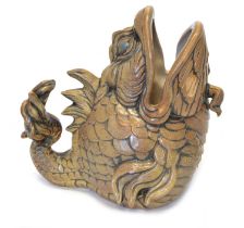 Andrew Hull for Cobridge Grotesque Fish Spoon Warmer
