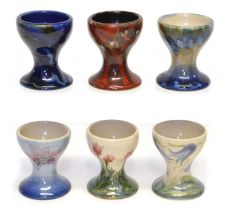 Cobridge Six pottery egg cups
