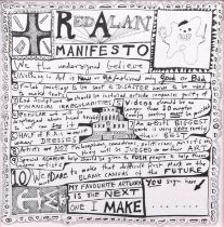 Sir Grayson Perry O.B.E., R.A. (British 1960-) "Red Alan Manifesto"