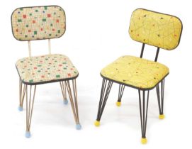 Two Mid-Century Child's Chairs