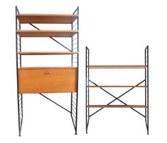 Ladderax Two Wall Shelving Units