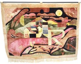 After Paul Klee "Villa R 1919" wall tapestry